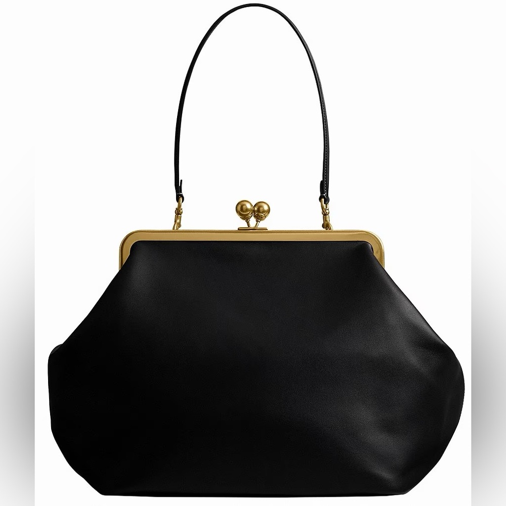 Coach Kisslock Framebag 40 Black